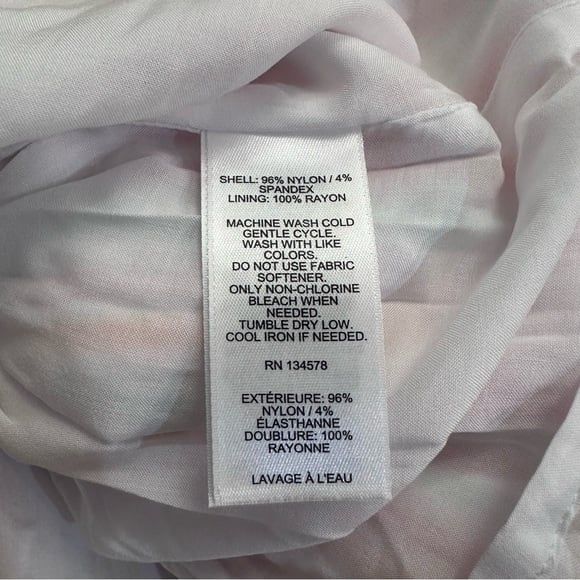 Vineyard Vines Harbor Smocked Mini Tiered Skirt Neon Rosa Size M NEW - Picture 7 of 8